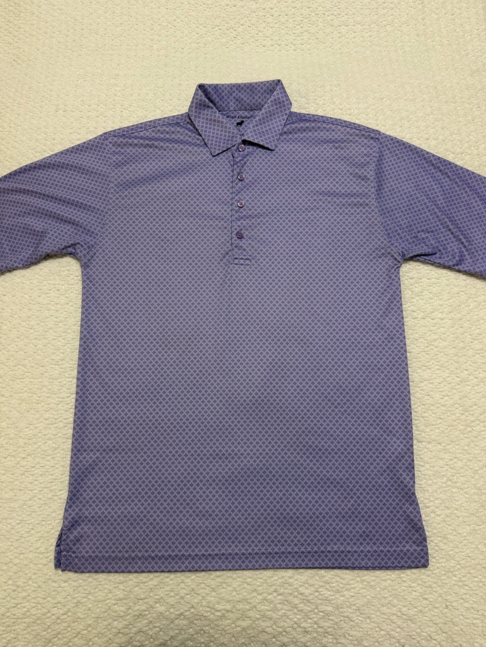 Horn Legend Performance Luxury Purple Short Sleeve Men’s Size Small